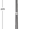 Наземный фонарь PETERSBURG M 79809MB W