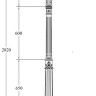 Наземный фонарь GLOBO L 88210LA/10A/E7 Bl