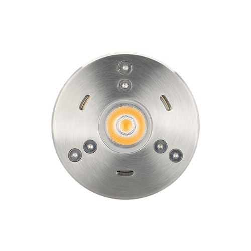 Светильник KT-AQUA-R85-7W Warm3000 (SL, 25 deg, 12V) (ARL, IP68 Металл, 3 года)