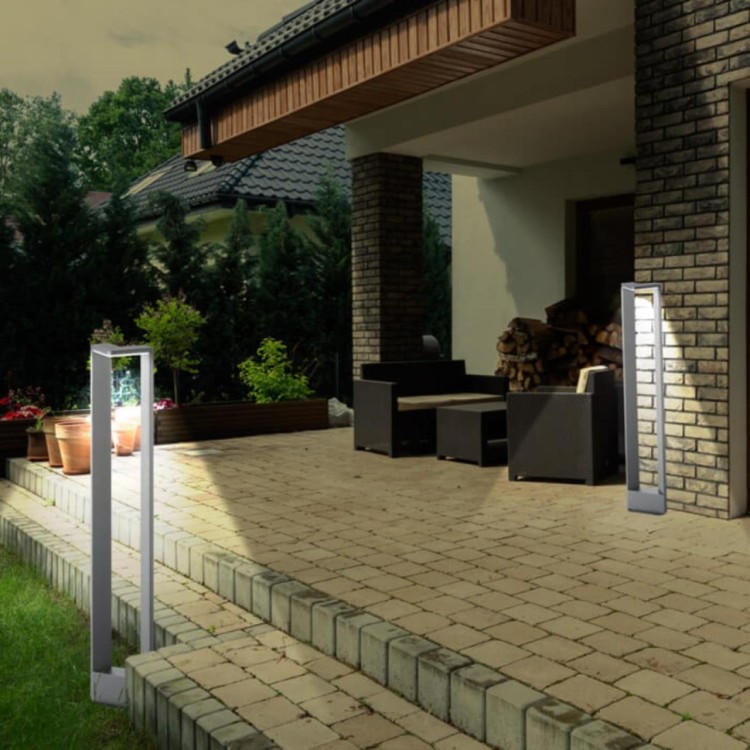 357676 STREET NT18 150 темно-серый Ландшафтный светильник IP65 LED 3000K 20W 220-240V ROCA