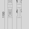 Наземный светильник  W6142-2-1100 Gr