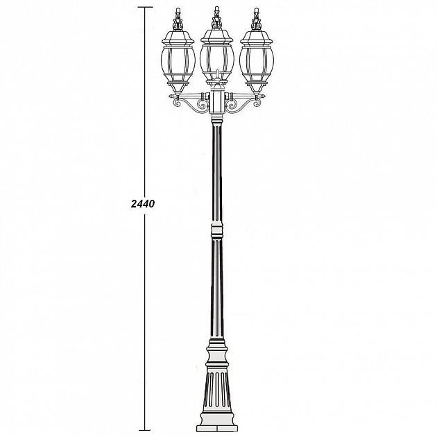 Наземный фонарь  83409LB W