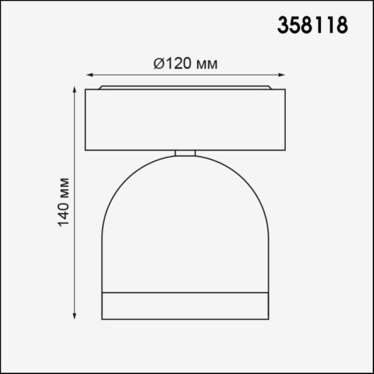 358118 STREET NT19 149 темно-серый  Ландшафтный светильник IP65 LED 3000К 10W 100-240V GALEATI