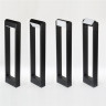 Светильник LGD-PATH-FRAME-ROTARY-H650-6W Warm3000 (BK, 111 deg, 230V) (ARL, IP65 Металл, 3 года)