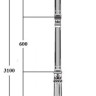 Наземный фонарь BARSELONA 81210A/E7 Bl