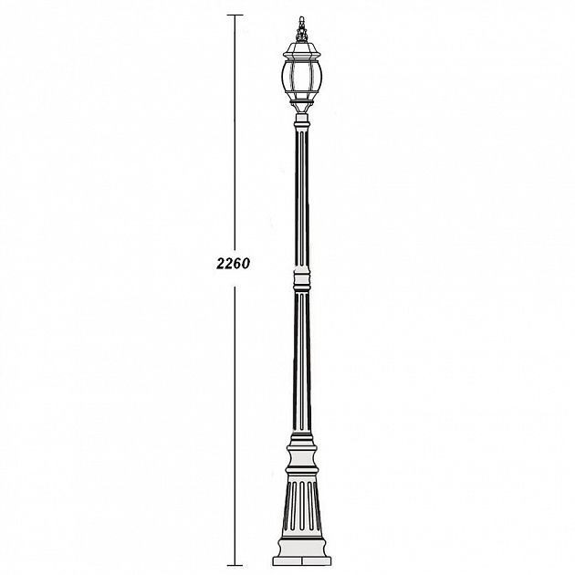 Наземный фонарь  83409S W