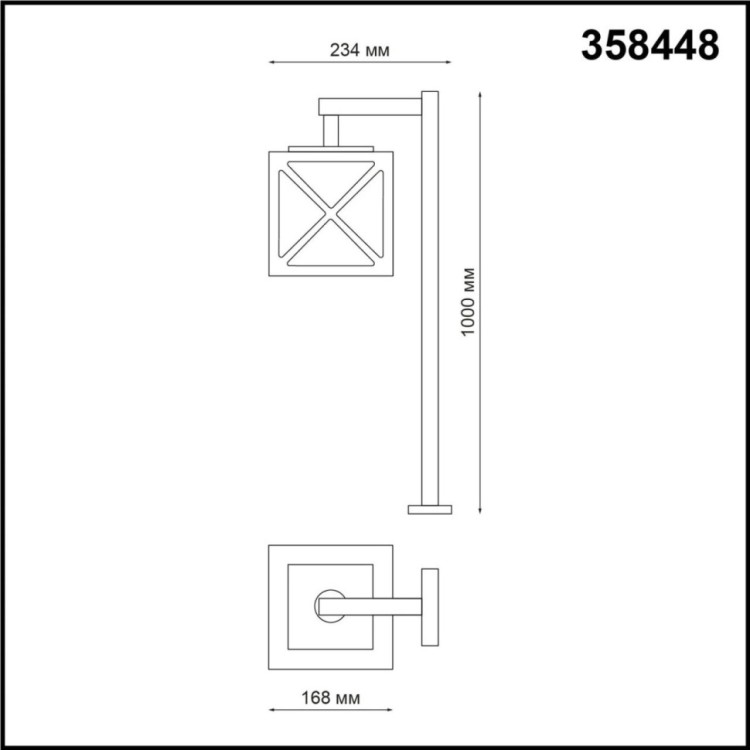 358448 STREET NT20 000 темно-серый Ландшафтный светильник IP54 LED 4000K 10W 100-240V DANTELA