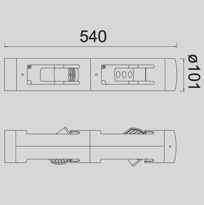 Архитектурная подсветка  W6141-2 Gr