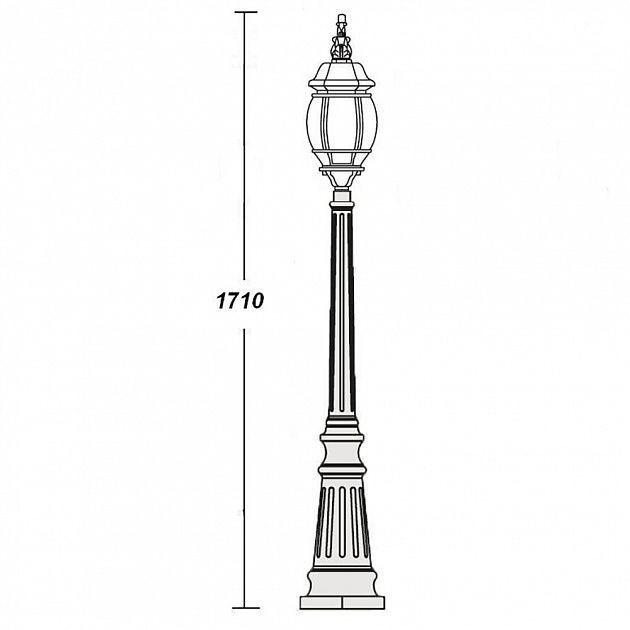 Наземный фонарь  83411L W