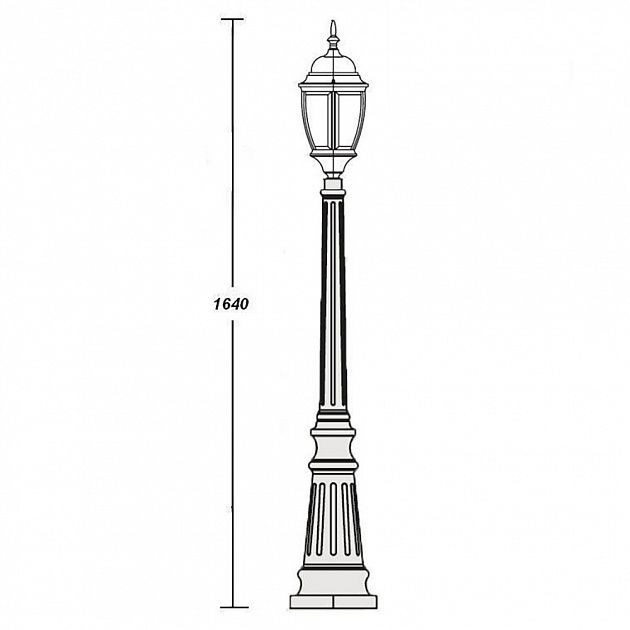 Наземный фонарь  91211L Bl