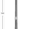 Наземный фонарь GLOBO S 88208SA Bl