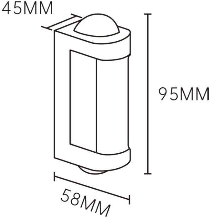 Настенный светильник уличный 30006LED 30006W/01LED