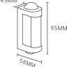 Настенный светильник уличный 30006LED 30006W/01LED