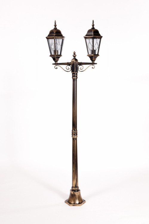 Наземный фонарь ASTORIA 2M 91408MA Gb ромб