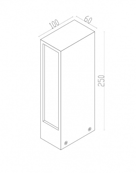 Наземный светильник Hof O422FL-L6GF