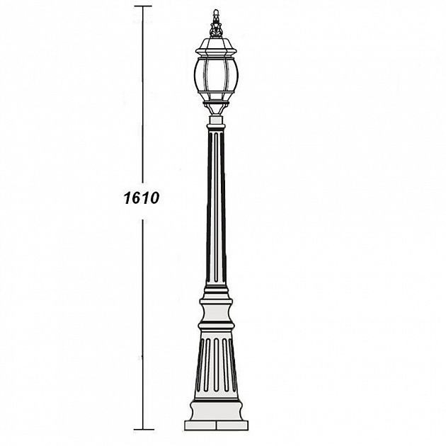 Наземный фонарь  83411S W