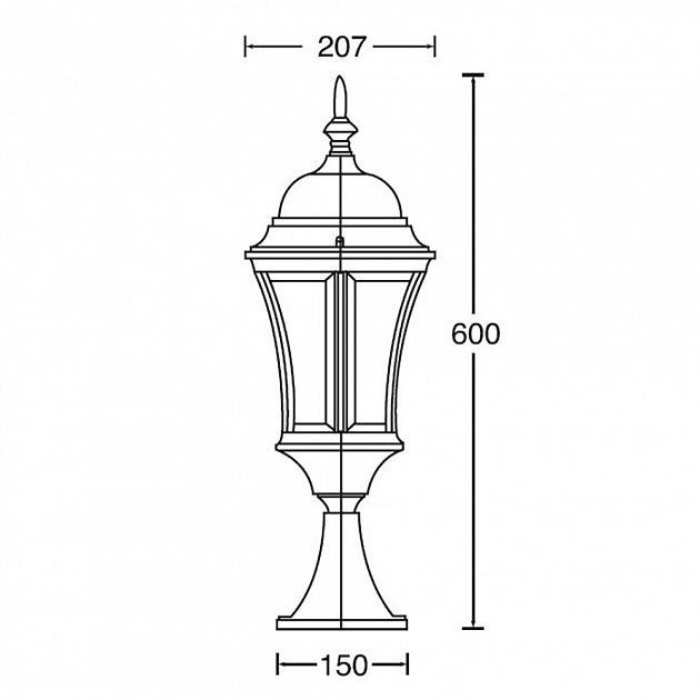 Наземный фонарь  91304L Gb