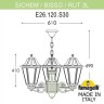 Уличный светильник подвесной RUT E26.120.S30.BXF1R