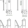 Настенный фонарь уличный SEVIA 23550
