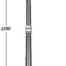 Наземный фонарь ASTORIA 2M 91409M Bl овал