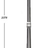 Наземный фонарь ASTORIA 2M 91409MA Bl овал