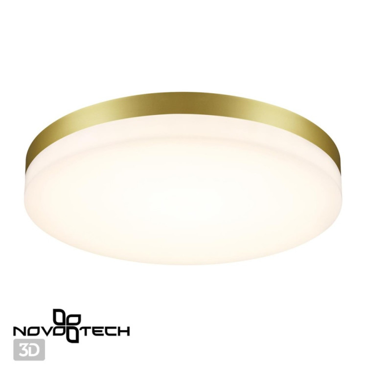 358892 STREET NT22 золото Светильник ландшафтный светодиодный IP54 LED 4000К 40W 220V OPAL