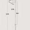 Грунтовый светильник SOLAR P9011-1030 Spike S