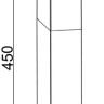 Наземный светильник INOX LED ST031052-450 SS