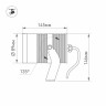 Светильник ALT-RAY-R89-25W Warm3000 (DG, 24 deg, 230V) (ARL, IP67 Металл, 3 года)