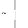 Наземный светильник SOLAR P9108-2000 Gr