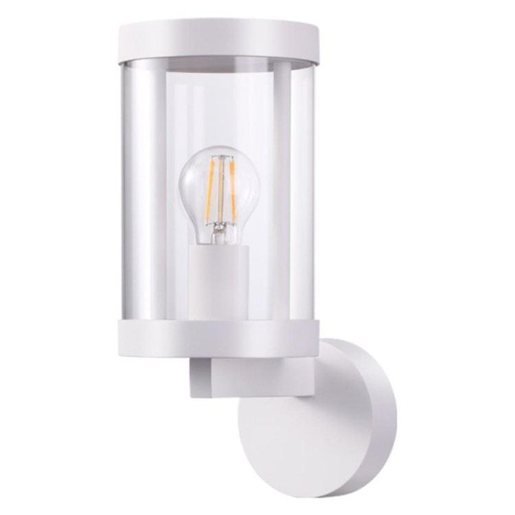 370603 STREET NT19 147 белый Ландшафтный настенный светильник IP44 Е27  13W 220-240V IVORY