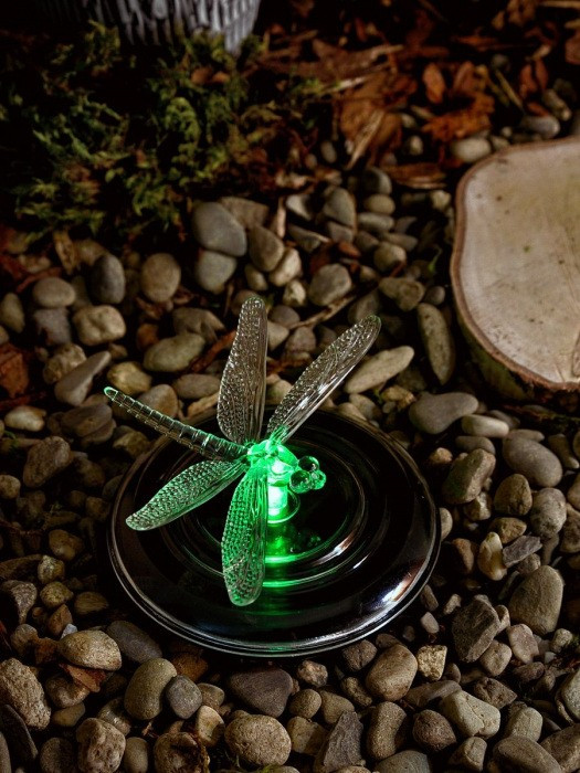 Газонная световая фигура  USL-S-106/PT075 Magic dragonfly