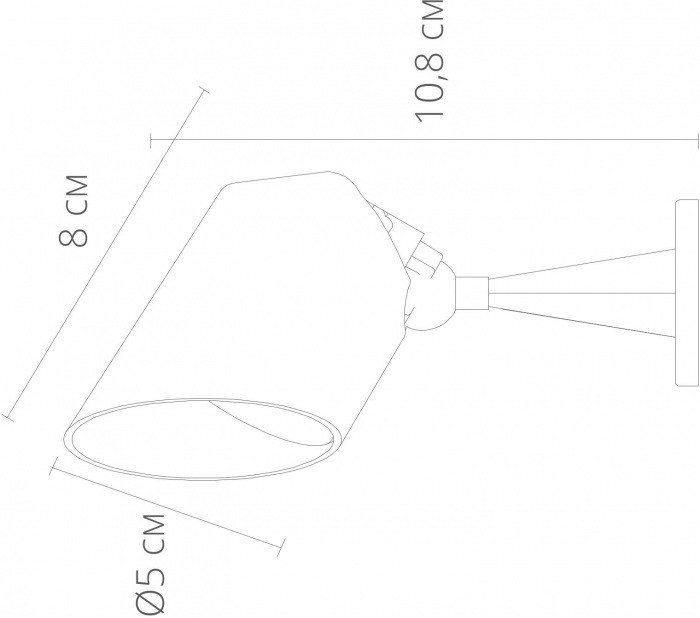 Прожектор уличный Elsie A1024AL-1BK