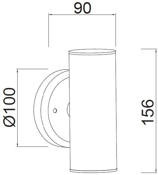 Архитектурная подсветка TUBE LED ST5108-3K SS