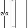 Настенный светильник уличный TUBE LED W1936 Gr