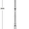 Наземный фонарь LUCERNA 84810A/18/Е7 Bl