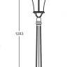 Наземный фонарь ROMA L 95207L W