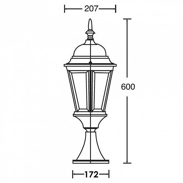 Наземный фонарь  91404L Gb