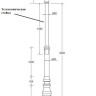 Наземный фонарь ALBORG L 79710L/A2 Bl