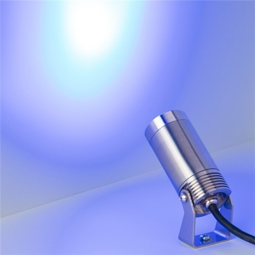 Светильник KT-WATER-R44-8W RGBW (SL, 24 deg, 12V) (ARL, IP68 Металл, 3 года)