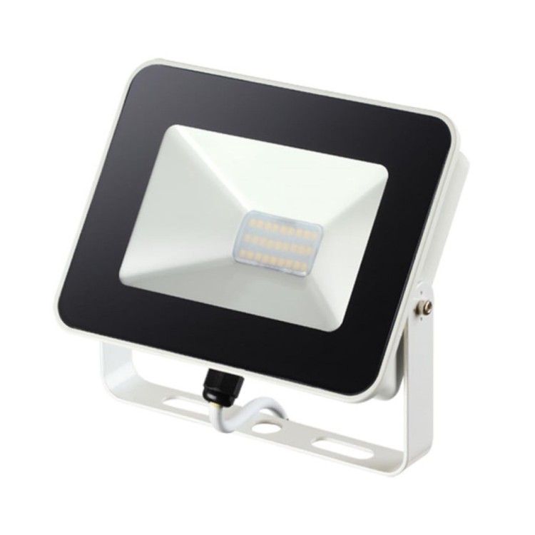 357532 STREET NT18 176 белый Ландшафтный прожектор с датчиком движения  IP65 LED 4000K 20W 220-240V