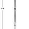 Наземный фонарь LUCERNA 84810B/18/Е7 Bl