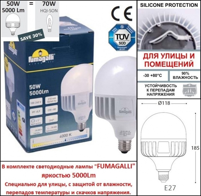 Наземный фонарь Simon U33.208.R20.AXH27