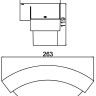 Настенный светильник уличный GEOMETRY 2146 CB