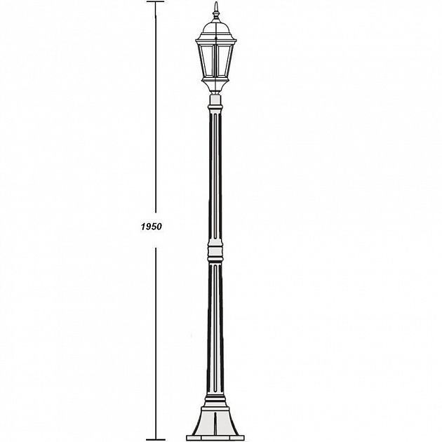 Наземный фонарь  91408L Bl