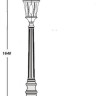 Наземный фонарь ASTORIA 2M 91411M Bl овал