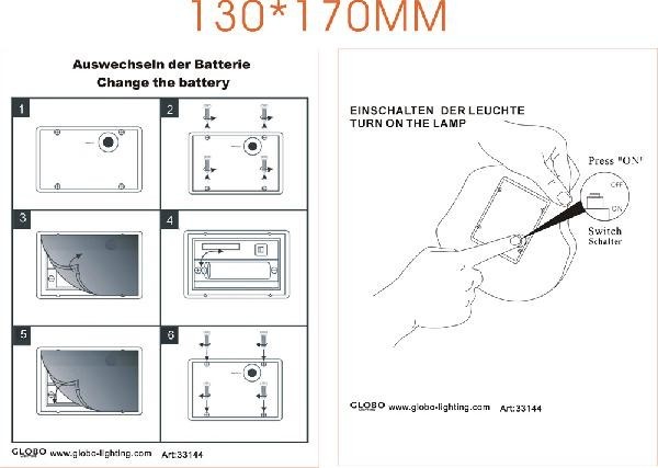 Газонная световая фигура Solar D 33144
