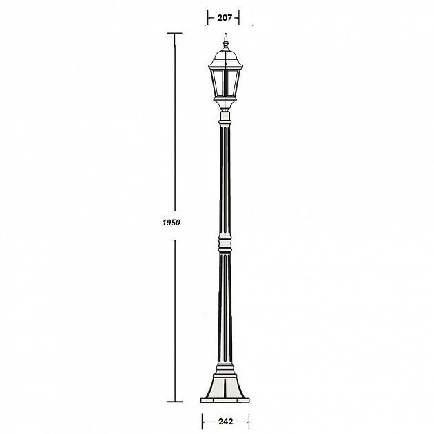 Наземный фонарь  91408L Gb