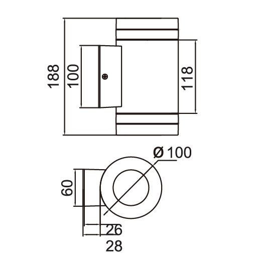 Архитектурная подсветка  6046 Gr