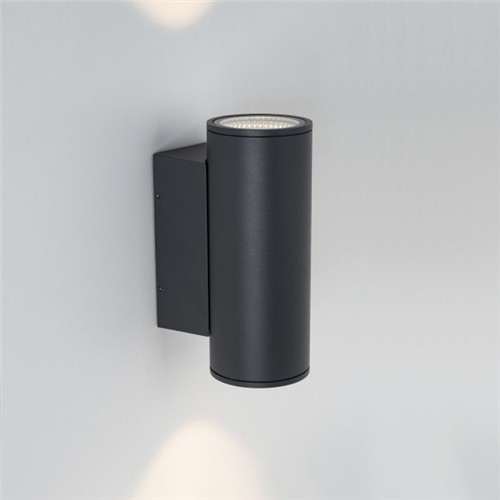 Светильник LGD-FORMA-WALL-TWIN-R90-2x12W Warm3000 (GR, 44 deg, 230V) (ARL, IP54 Металл, 3 года)